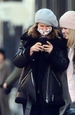 ALICE EVE Out with a Friend in London 12/08/2020