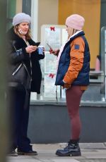 ALICE EVE Out with a Friend in London 12/08/2020