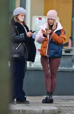 ALICE EVE Out with a Friend in London 12/08/2020