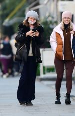 ALICE EVE Out with a Friend in London 12/08/2020