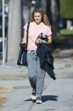 ALICIA SILVERSTONE Leaves a Gym in Los Angeles 12/22/2020