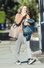 ALICIA SILVERSTONE Leaves a Gym in West Hollywood 12/02/2020