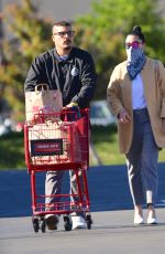 AMANDA BYNES and Paul Michael Out Shopping in Los Angeles 12/10/2020