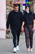 AMANDA BYNES and Paul Michael Out Shopping in New York 12/03/2020