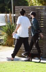 AMANDA BYNES Out with a Friend in Los Angeles 12/02/2020