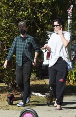 AMANDA BYNES Out with a Friend in Los Angeles 12/02/2020