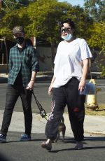 AMANDA BYNES Out with a Friend in Los Angeles 12/02/2020