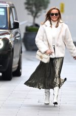 AMANDA HOLDEN at Global Radio in London 12/16/2020