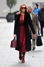 AMANDA HOLDEN Leaves Global Studios in London 12/02/2020