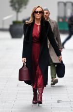 AMANDA HOLDEN Leaves Global Studios in London 12/02/2020
