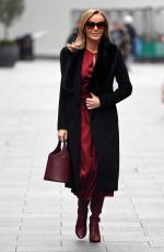 AMANDA HOLDEN Leaves Global Studios in London 12/02/2020