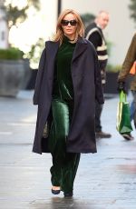 AMANDA HOLDEN Leaves Global Studios in London 12/15/2020