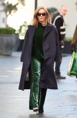 AMANDA HOLDEN Leaves Global Studios in London 12/15/2020