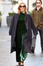 AMANDA HOLDEN Leaves Global Studios in London 12/15/2020