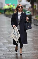 AMANDA HOLDEN Leaves Global Studios in London 12/18/2020