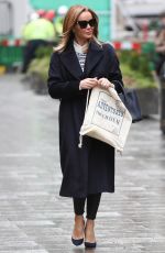 AMANDA HOLDEN Leaves Global Studios in London 12/18/2020