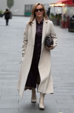 AMANDA HOLDEN Leaves Heart FM Studio in London 12/07/2020