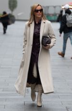 AMANDA HOLDEN Leaves Heart FM Studio in London 12/07/2020
