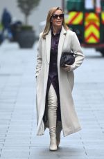 AMANDA HOLDEN Leaves Heart FM Studio in London 12/07/2020