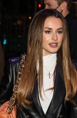 AMBER DAVIES at A Christmas Carol Press Night at Dominion Theatre in London 12/14/2020