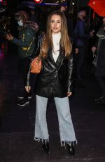 AMBER DAVIES at A Christmas Carol Press Night at Dominion Theatre in London 12/14/2020