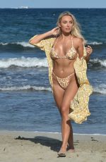 AMBER TURNER in Bikini at a Beach in Dubai 12/09/2020