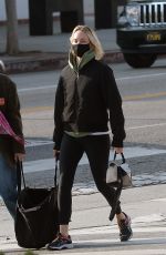 AMBER VALLETTA Out and About in Los Angeles 12/16/2020