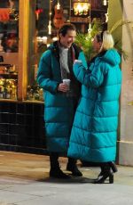 AMELIA MIST Out with Her Boyfriend in London 12/28/2020