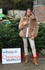 AMY CHILDS on the Set of The Only Way is Essex Christmas Special in London 11/30/2020