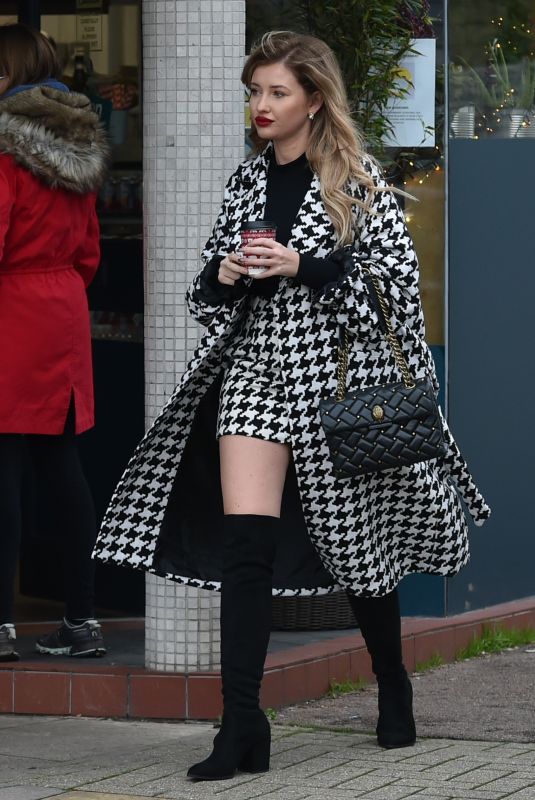 AMY HART Out and About in Worthing 12/22/2020