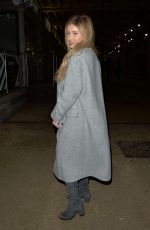 AMY HART Out for Dinner at 29 Restaurant in Battersea 12/12/2020