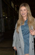 AMY HART Out for Dinner at 29 Restaurant in Battersea 12/12/2020