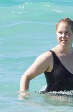 AMY SCHUMER in Swimsuit at a Beach in St. Barths 12/26/2020