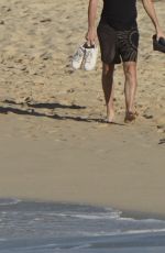 AMY SCHUMER in Swimsuit at a Beach in St. Barths 12/27/2020