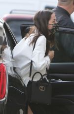 ANA DE ARMAS Arrives at a Studio in Hollywood 12/08/2020