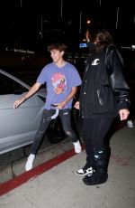 ANASTASIA KARANIKOLAOU Leaves Boa Steakhouse in Los Angeles 12/04/2020