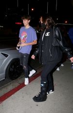 ANASTASIA KARANIKOLAOU Leaves Boa Steakhouse in Los Angeles 12/04/2020