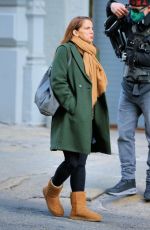 ANNA CHLUMSKY on the Set of Inventing Anna in New York 12/02/2020