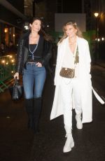 ARABELLA CHI Leaves Number 21 Soho Square in London 12/11/2020
