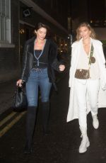 ARABELLA CHI Leaves Number 21 Soho Square in London 12/11/2020