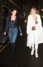 ARABELLA CHI Leaves Number 21 Soho Square in London 12/11/2020