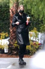 ASHLEY BENSON Out for Coffee in Los Feliz 12/28/2020