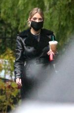 ASHLEY BENSON Out for Coffee in Los Feliz 12/28/2020