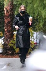 ASHLEY BENSON Out for Coffee in Los Feliz 12/28/2020