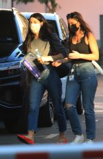 ASHLEY GREENE Heading to a Studio in Hollywood 12/03/2020