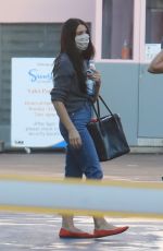ASHLEY GREENE Heading to a Studio in Hollywood 12/03/2020