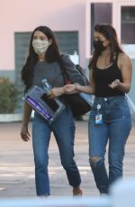 ASHLEY GREENE Heading to a Studio in Hollywood 12/03/2020