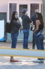 ASHLEY GREENE Heading to a Studio in Hollywood 12/03/2020