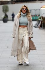 ASHLEY ROBERTS Arrives at Global Radio in London 12/10/2020