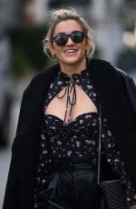 ASHLEY ROBERTS Leaves Global Radio in London 12/16/2020